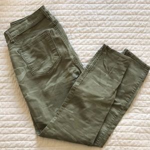 LOFT camo jeans - modern skinny